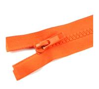 Poyuad 5# 40/50/60/70/80/90/100cm Cerniera in Resina Apertura a cursore Singolo Chiusura Automatica Accessori con Cerniera in plastica,Grigio Rosato,70 cm