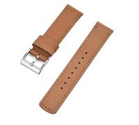 Poyuad Cinturino in pelle lungo 19,5 cm, largo 20-22 mm, accessorio universale per cinturino, con funzione di sgancio rapido,20 millimetri