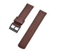 Poyuad Cinturino in pelle lungo 19,5 cm, largo 20-22 mm, accessorio universale per cinturino, con funzione di sgancio rapido,22 millimetri