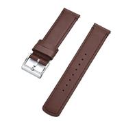 Poyuad Cinturino in pelle lungo 19,5 cm, largo 20-22 mm, accessorio universale per cinturino, con funzione di sgancio rapido,22 millimetri