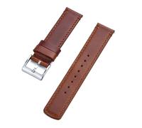 Poyuad Cinturino in pelle lungo 19,5 cm, largo 20-22 mm, accessorio universale per cinturino, con funzione di sgancio rapido,20 millimetri