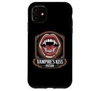 Pozione del bacio del vampiro, design gotico con zanna Custodia per iPhone 11