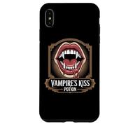 Pozione del bacio del vampiro, design gotico con zanna Custodia per iPhone XS Max