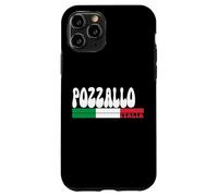 POZZALLO City Italia Vintage Bandiera Italia per gli amanti dei viaggi Custodia per iPhone 11 Pro