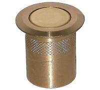 POZZETTO A MOLLA X ASTA CREMONESE OTTONE LUCIDO MM 10 PZ 10