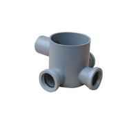 Pozzetto A Pavimento Basso ø 100/40/40/40/40