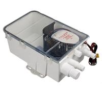 1 POZZETTO ACQUE GRIGIE EUROPUMP 12V 48LT\M PER SCARICHI DOCCIA ACQUA LAVANDINO