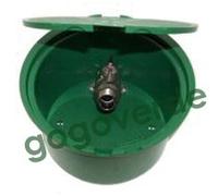 POZZETTO CIRCOLARE PER IRRIGAZIONE CON VALVOLA METALLO ATTACCO 3/4" MONTATA