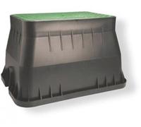 Pozzetto pvc rettangolare con coperchio - mm.496x380x300h - 12" 1 pezzi Rain