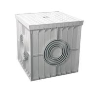 POZZETTO ELETTRICO PER IMPIANTI DI MESSA A TERRA 20x20 O 30x30 CON COPERCHIO