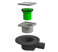 Pozzetto Go-Go con griglia inox 40/50mm