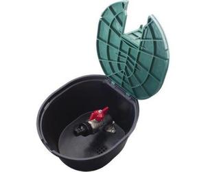Pozzetto Interrato Irrigazione Giardino Prato Chiusino + Valvola Plastica Verde