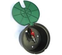 Pozzetto ispezione con valvola a sfera 3/4" coperchio apribile - Irritec