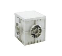 SIME 380-540-30 Pozzetto monolitico in PP con chiusino 30x30cm, Multicolore