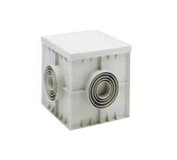 POZZETTO MONOLITICO IN PP CON CHIUSINO cm 55 x 55