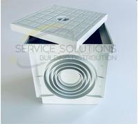 POZZETTO MONOLITICO IN PP CON CHIUSINO - VARIE MISURE