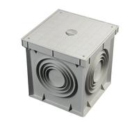 POZZETTO MONOLITICO IN PP Polipropilene CON CHIUSINO cm 30 x 30