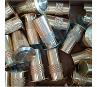 POZZETTO PER ASTA CON MOLLA IN OTTONE (Misura 10 mm.)