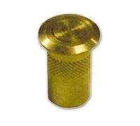Pozzetto per Asta in Ottone con Molla 22 mm