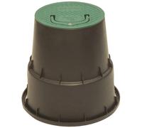 Pozzetto Per Elettrovalvole Rain Circolare Diametro 15 cm con Maniglia Giardino