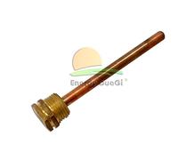 Pozzetto per sonda 1/2" - Lunghezza 12 cm