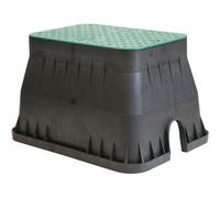 Pozzetto per valvole chiusura con bullone rettang. cm 50 x 38 x h. 30