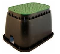 POZZETTO RETTANGOLARE PER 4 ELETTROVALVOLE CON MANIGLIA 520 X 400 X 330mm