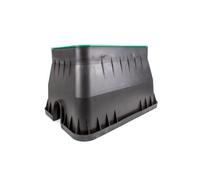 POZZETTO RETTANGOLARE STANDARD IRRITEC CON COPERCHIO VERDE IRRIGAZIONE