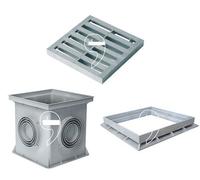 POZZETTO SCARICO PEDONALE CON GRIGLIA E TELAIO NICOLL DA 20 A 55CM