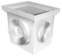 POZZETTO SINGOLO IN PLASTICA SENZA COPERCHIO cm. 40x40x39,4 h