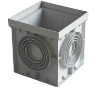POZZETTO SINGOLO IN PLASTICA SENZA COPERCHIO cm. 55x55