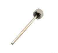 Pozzetto termico in acciaio inossidabile 304 per sensore di temperatura, diametro esterno 8 mm impermeabile per manicotto di IMMERSIONE con filettatura, tubo di protezione per serbatoio dell'acqua