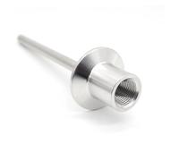 Pozzetto termometrico in acciaio inox con morsetto da 50,5 mm e NPT femmina da 1/2" SS304 for sensori di temperatura L=6"
