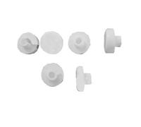 Pozzi Ginori - 41981 Set Gommini per Sedile quinta/500 Bianco Art.41981000 - Bianco, A Magazzino