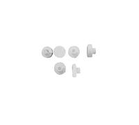 Pozzi Ginori 41981 Set Gommini per Sedile quinta/500 Bianco, Kit
