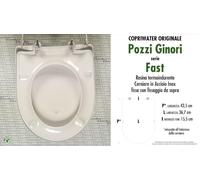 Pozzi Ginori 78762000 Fast sedile con chiusura ammortizzata