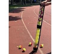 Pozzobon Tubo da raccolta scalabile per palline da tennis, palle pic-colle, palla pick up, per fino a 15 palline