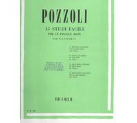 Pozzoli 15 studi facili per le piccole mani per pianoforte