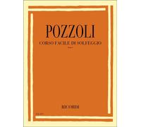Ricordi corso facile di solfeggio I parte Pozzoli Ettore