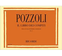 Pozzoli: Libro dei Compiti E | Quaderno Esercizi Teoria Musicale e Solfeggio | Metodo Ear Training Lettura Note Armonia Studenti Principianti Intermedi | Corso Conservatorio Scuola Musica Italia