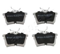 PP-0600AF Kit pastiglie freno, Freno a disco Japanparts