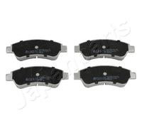 PP-0610AF Kit pastiglie freno, Freno a disco Japanparts