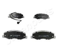 PP-106AF JAPANPARTS Kit pastiglie freno, Freno a disco per NISSAN,OPEL,RENAULT