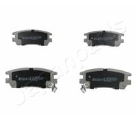 PP-599AF JAPANPARTS Kit pastiglie freno, Freno a disco per MITSUBISHI