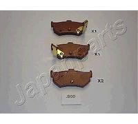 PP-800AF JAPANPARTS Kit pastiglie freno, Freno a disco per HONDA,SUZUKI