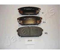 Japanparts Pastiglie Freno Pp-K03Af