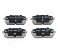 PP-K10AF Kit pastiglie freno, Freno a disco Japanparts