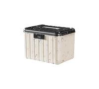 PP Lockable Storage Box - Medicine Container | 25 cm Safe Container Storage Bin Organizer with 4-digit Combination Lock for College Personal Items File Keys Home Office Dorm Patio Outdoor Tool