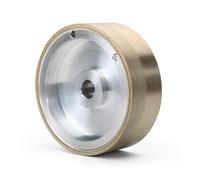 PP-Vic Accessori Per Rettificatrice Manuale Per Bordi Di Lenti, Mole Diamantate Per Lenti Ottiche, Molatura E Smussatura Per Lucidatura E Smussatura Di Bordi Per Lenti A Grana,Without v groove