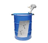 PP-Vic Agitatore Pneumatico Per Benzina in Acciaio Inossidabile Da 50 Galloni, 1/2 HP, Tamburo Di Grandi Dimensioni Da Laboratorio, Capacità Di Miscelazione 200 L,Rivestimenti E Alimenti,Aa